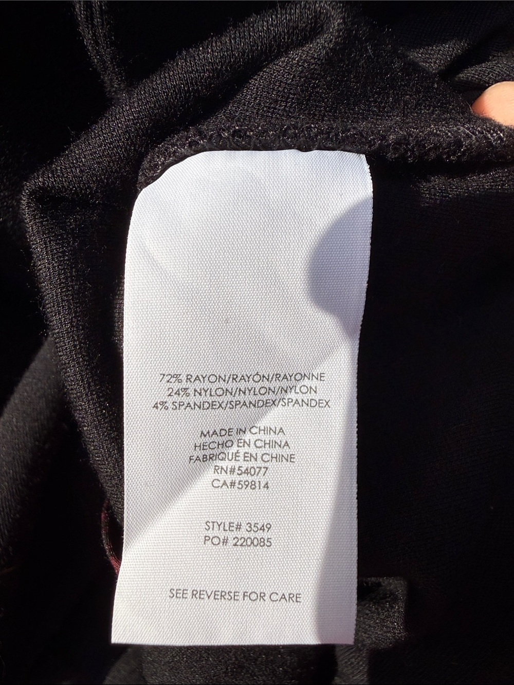 Cabi | Black Agency Peplum Jacket size 4 - Picture 4 of 5